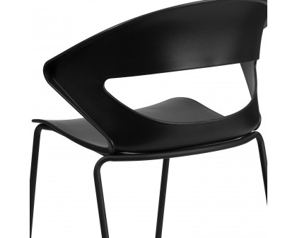 BLNK HERCULES Series Stack Chair - Black, 440 lb.