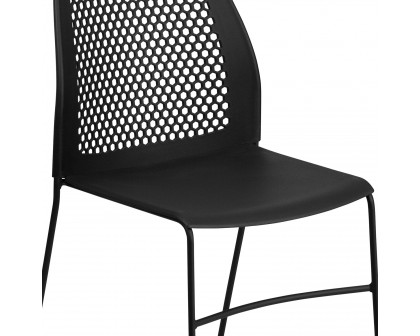 BLNK - HERCULES Series Stack Chair with Air-Vent Back and Powder Coated Sled Base