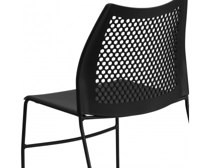 BLNK - HERCULES Series Stack Chair with Air-Vent Back and Powder Coated Sled Base