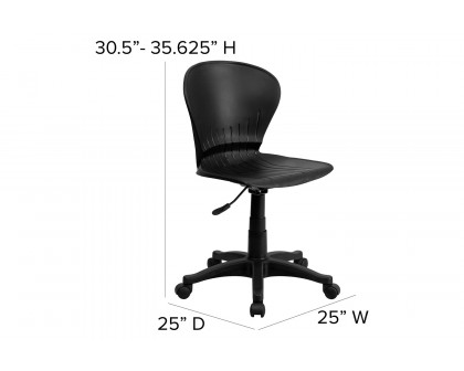 BLNK - Sorho Plastic Mid-Back Swivel Task Office Chair