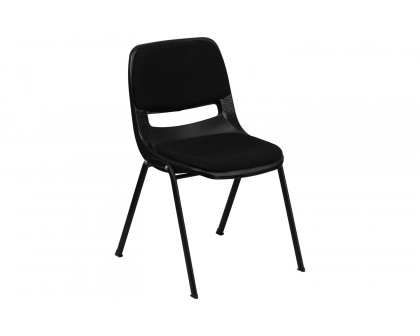 BLNK - HERCULES Series Padded Ergonomic Shell Stack Chair with Frame