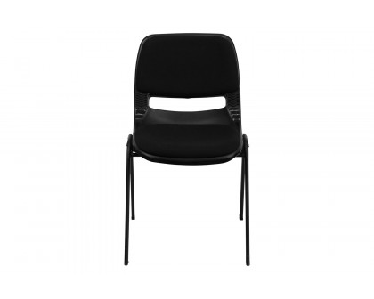 BLNK - HERCULES Series Padded Ergonomic Shell Stack Chair with Frame