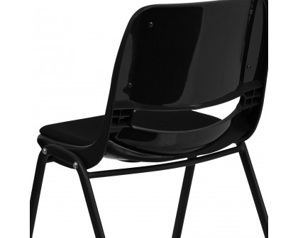 BLNK - HERCULES Series Padded Ergonomic Shell Stack Chair with Frame