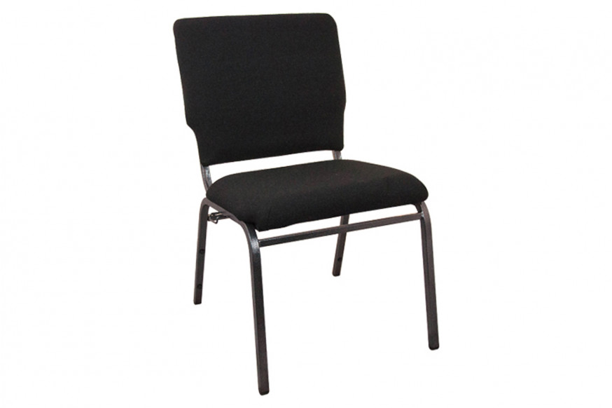 BLNK™ Advantage Multipurpose Church Chairs - Black, 18.5"W