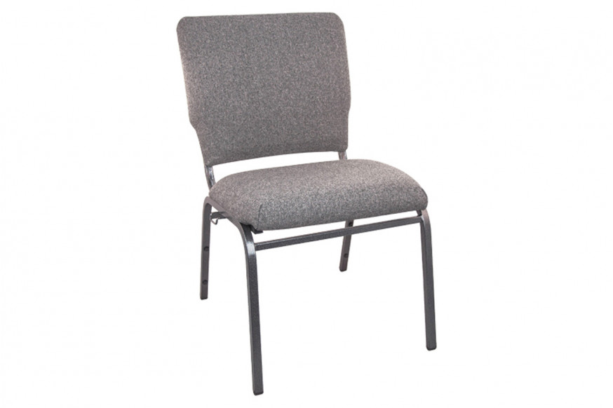 BLNK™ Advantage Multipurpose Church Chairs - Charcoal Gray, 18.5"W