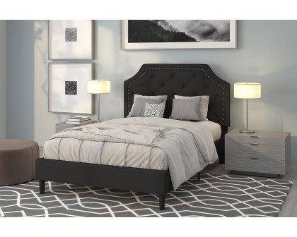 BLNK Brighton Tufted Upholstered Platform Bed