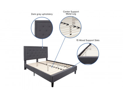 BLNK - Upholstered Platform Bed