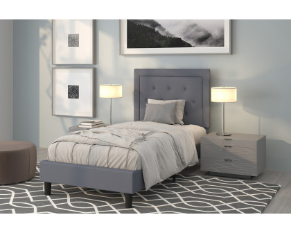 BLNK Roxbury Tufted Upholstered Platform Bed