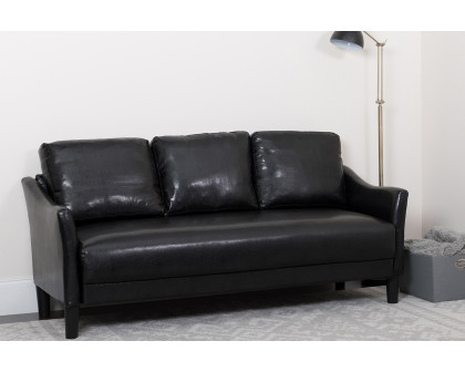 BLNK Asti LeatherSoft Upholstered Sofa