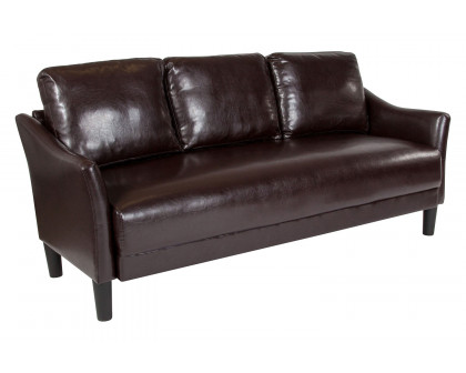 BLNK Asti LeatherSoft Upholstered Sofa