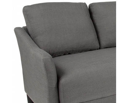 BLNK Asti Fabric Upholstered Sofa - Gray