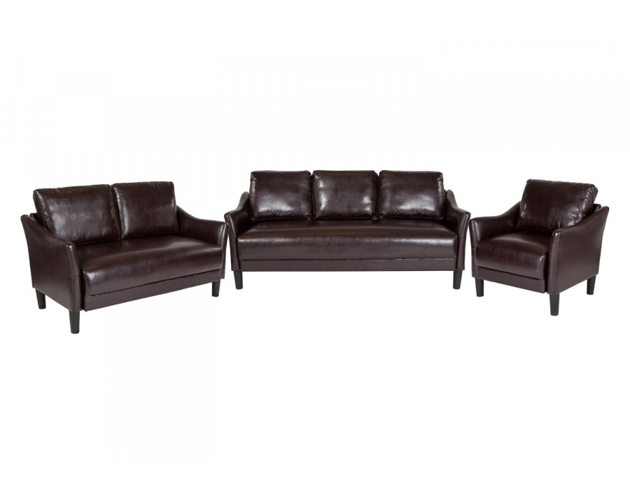 BLNK - Asti LeatherSoft Upholstered Set 3 Piece