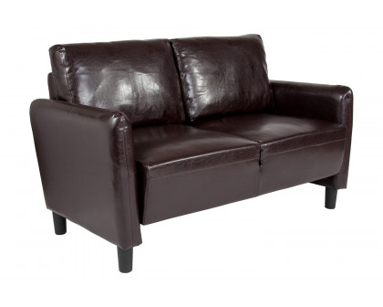 BLNK Candler Park LeatherSoft Upholstered Loveseat