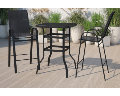 BLNK Brazos Outdoor 2-Person Bistro Dining Set