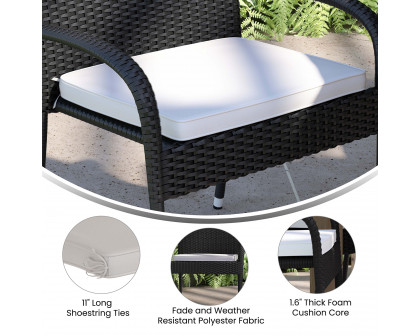 BLNK McIntosh Outdoor Patio Chair Cushion - Cream