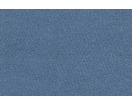 BLNK Paxton Fabric Channel Stitched Upholstered Adjustable Height Headboard - Blue, Full Size