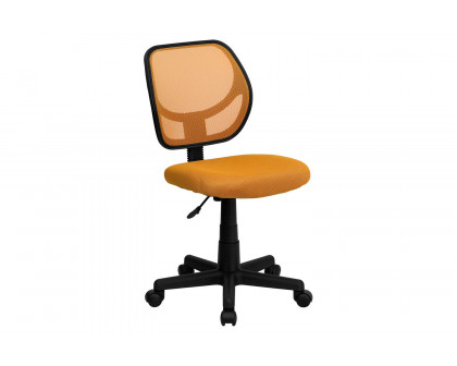 BLNK Neri Low-Back Mesh Swivel Task Office Chair with Curved Square Back