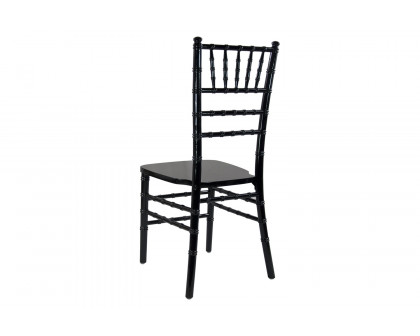 BLNK Advantage Wood Chiavari Chair - Black