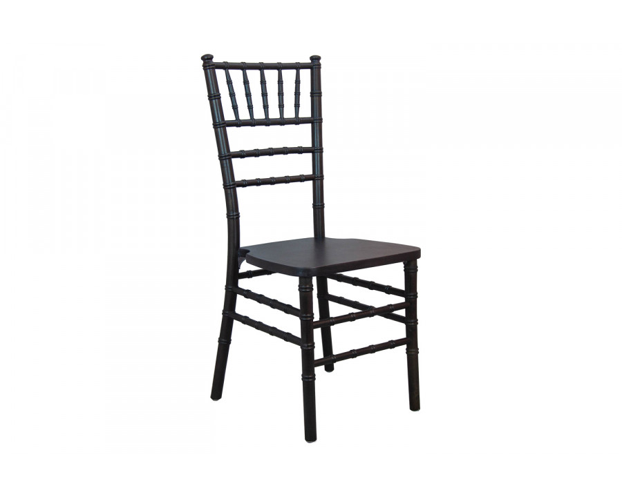 BLNK Advantage Wood Chiavari Chair - Coffee