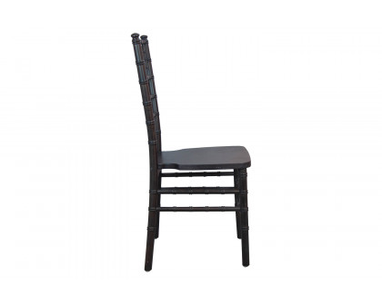 BLNK Advantage Wood Chiavari Chair - Coffee