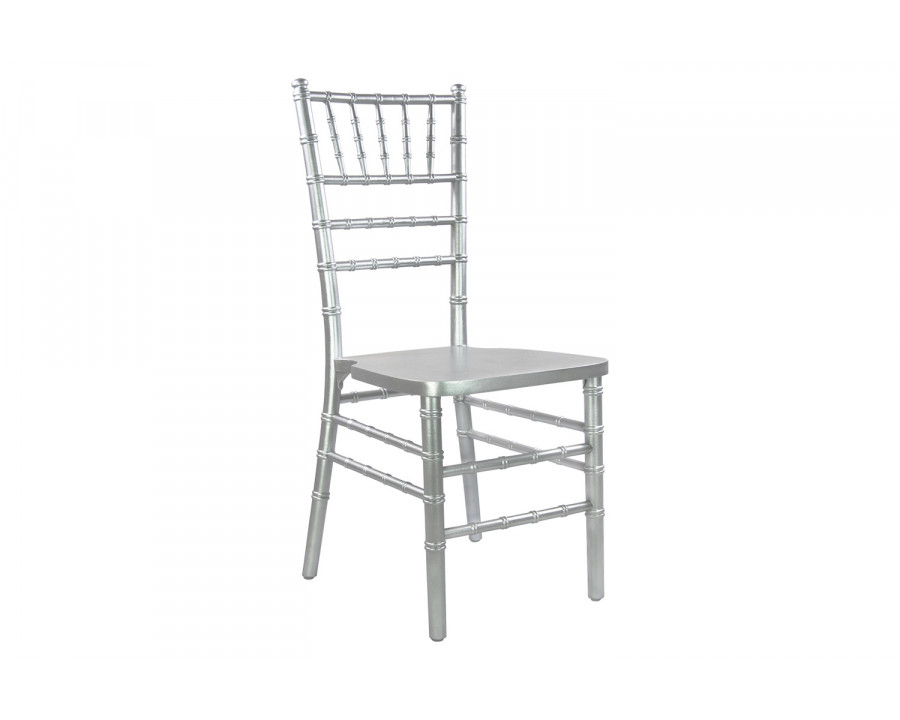 BLNK Advantage Chiavari Chair - Silver