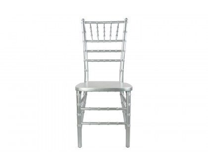 BLNK Advantage Chiavari Chair - Silver