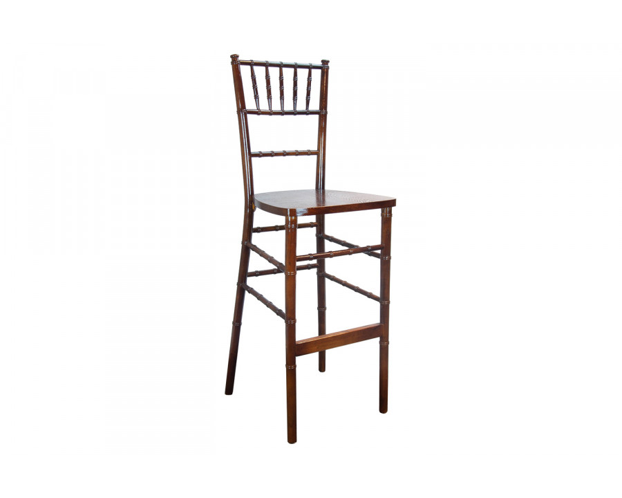 BLNK Advantage Chiavari Bar Stools - Fruitwood