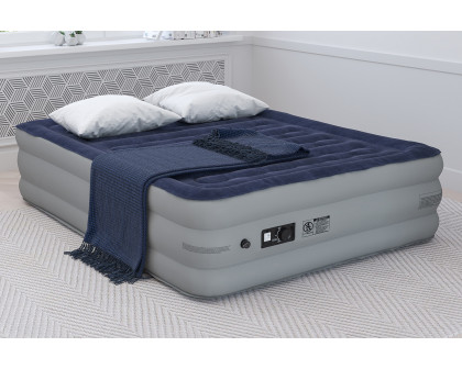 BLNK Kellos Kellos Air Mattress with Internal Electric Pump and Carrying Case