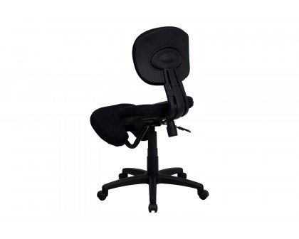 BLNK - Tatum Fabric Mobile Ergonomic Kneeling Posture Task Office Chair with Back