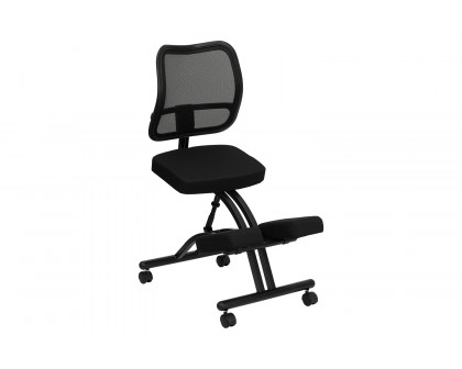 BLNK - Tatum Mobile Ergonomic Kneeling Office Chair with Mesh Back