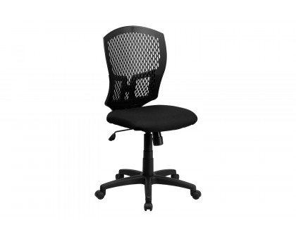 BLNK Moss Fabric Mid-Back Designer Swivel Task Office Chair