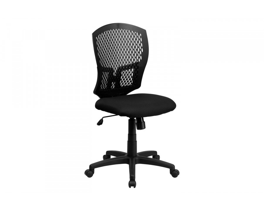 BLNK Moss Fabric Mid-Back Designer Swivel Task Office Chair