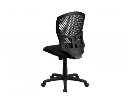 BLNK Moss Fabric Mid-Back Designer Swivel Task Office Chair