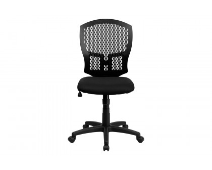 BLNK Moss Fabric Mid-Back Designer Swivel Task Office Chair