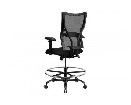 BLNK - HERCULES Series Mesh Ergonomic Drafting Chair with Adjustable Arms