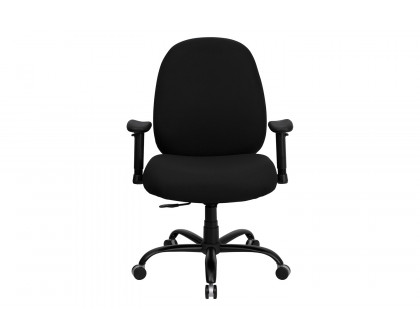 BLNK - HERCULES Series Fabric Executive Ergonomic Office Chair with Adjustable Back and Arms