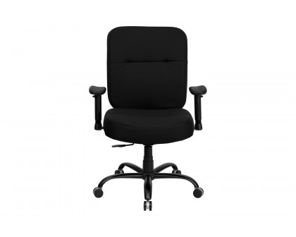 BLNK - HERCULES Series Fabric Rectangular Back Ergonomic Office Chair with Arms