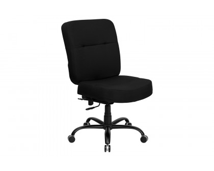 BLNK - HERCULES Series Fabric Executive Swivel Ergonomic Office Chair with Rectangular Back