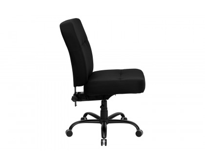 BLNK - HERCULES Series Fabric Executive Swivel Ergonomic Office Chair with Rectangular Back