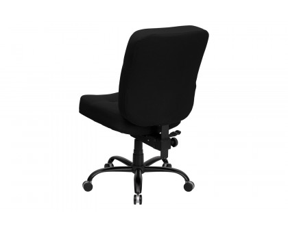 BLNK - HERCULES Series Fabric Executive Swivel Ergonomic Office Chair with Rectangular Back