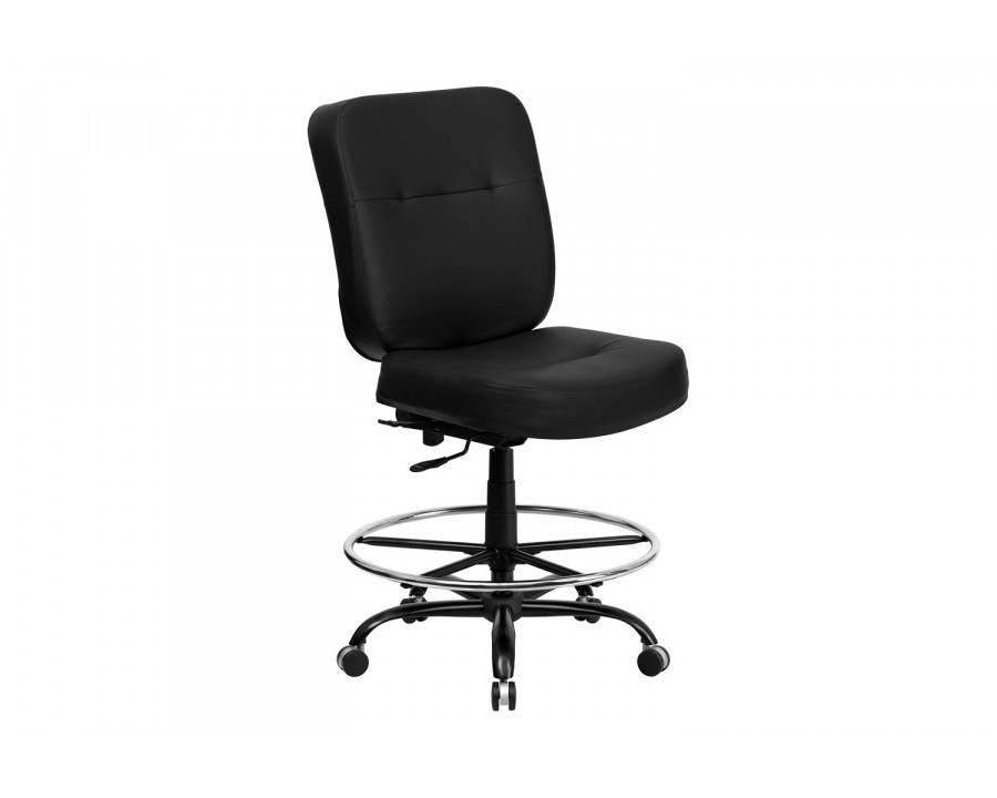 BLNK - HERCULES Series LeatherSoft Ergonomic Drafting Chair