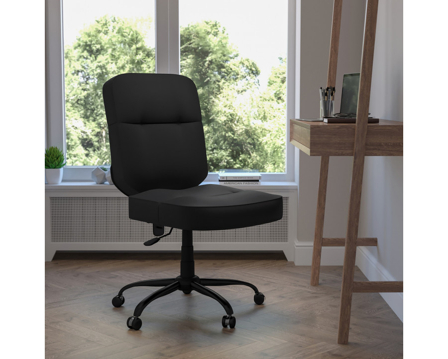 BLNK - HERCULES Series LeatherSoft Executive Swivel Ergonomic Office Chair with Rectangle Back