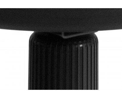 BLNK - Frakes Black Ergonomic Stool with Foot Ring