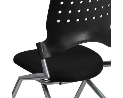 BLNK™ Galaxy Fabric Mobile Nesting Chair with Black Seat