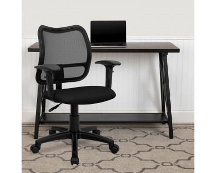 BLNK Alber Mid-Back Mesh Swivel Task Office Chair