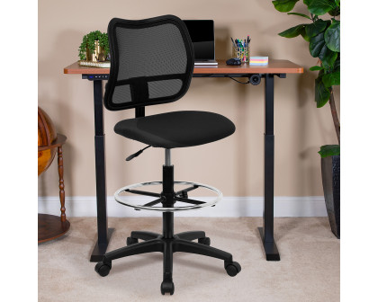 BLNK Elaine Mid-Back Mesh Drafting Chair