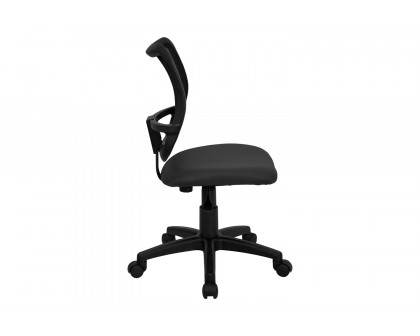 BLNK Alber Mid-Back Mesh Swivel Task Office Chair - Gray