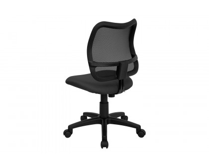 BLNK Alber Mid-Back Mesh Swivel Task Office Chair - Gray