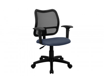 BLNK Alber Mid-Back Mesh Swivel Task Office Chair