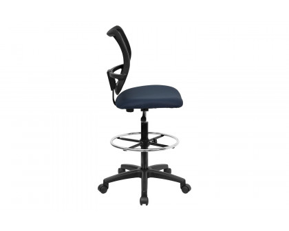 BLNK Elaine Mid-Back Mesh Drafting Chair